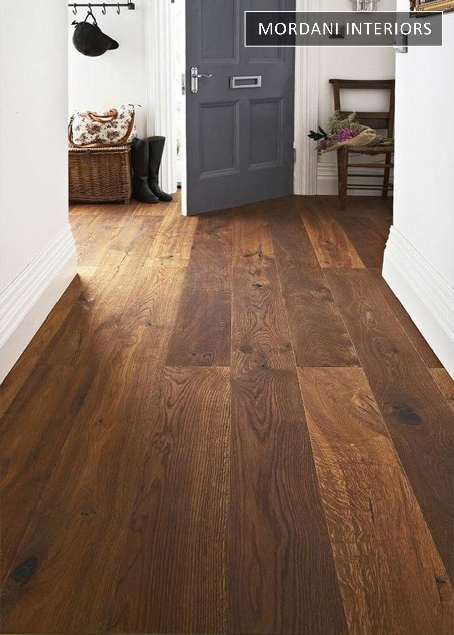 Brazilian Walnut Brown SPC Wooden Flooring